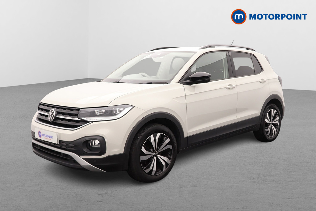 Volkswagen T-Cross Black Edition Manual Petrol SUV - Stock Number (1548914) - Passenger side front corner