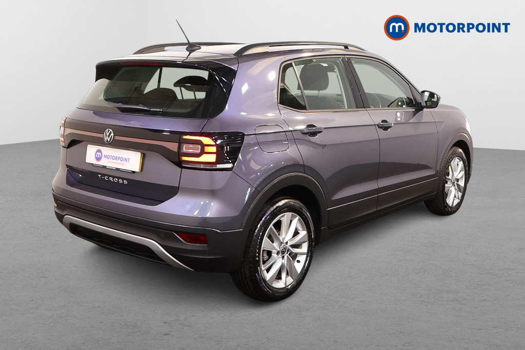 Volkswagen T-Cross SE Manual Petrol SUV - Stock Number (1552179) - Drivers side rear corner