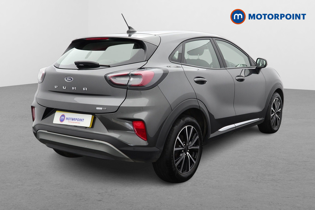 Ford Puma Titanium Manual Petrol-Electric Hybrid SUV - Stock Number (1553738) - Drivers side rear corner