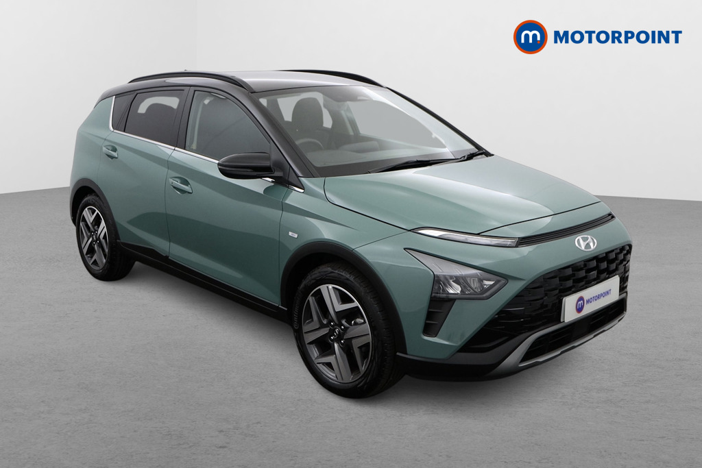 Hyundai Bayon Ultimate Automatic Petrol-Electric Hybrid SUV - Stock Number (1553911) - Drivers side front corner