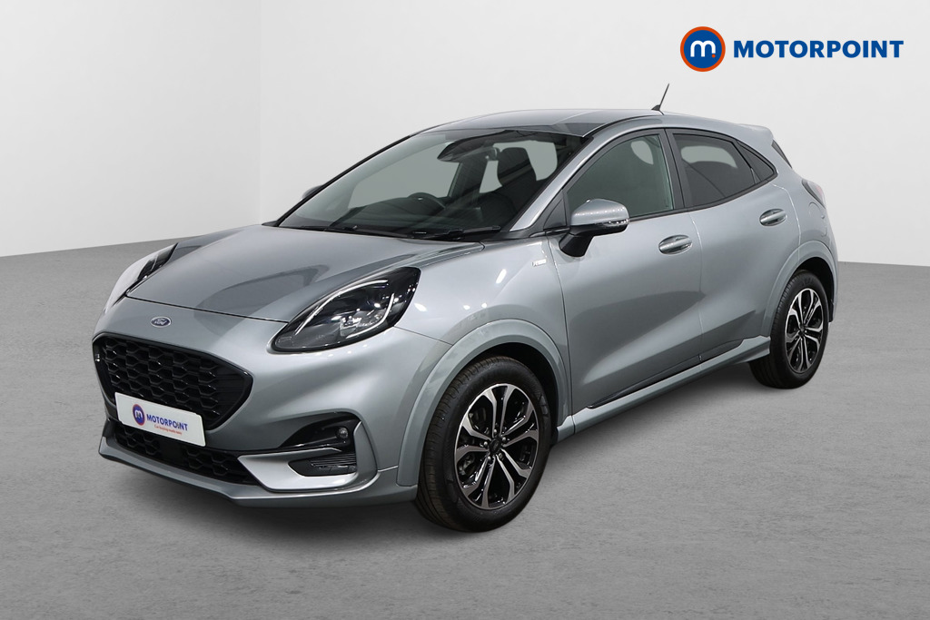 Ford Puma St-Line Manual Petrol-Electric Hybrid SUV - Stock Number (1554216) - Passenger side front corner