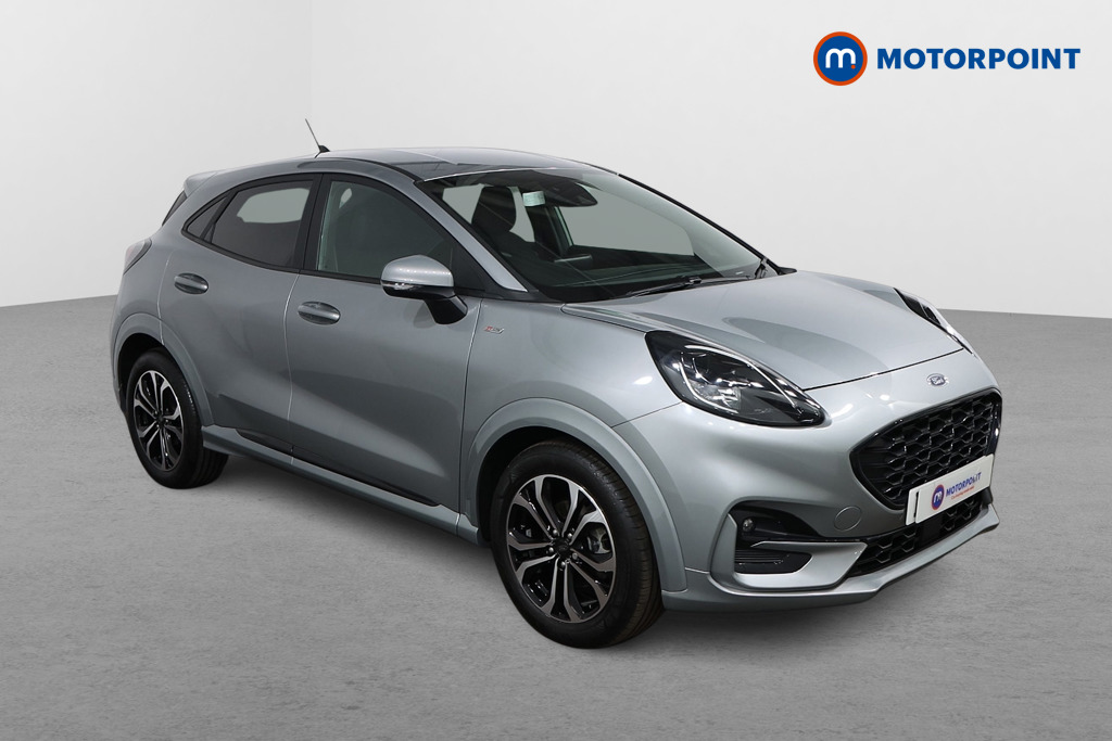 Ford Puma St-Line Manual Petrol-Electric Hybrid SUV - Stock Number (1554216) - Drivers side front corner