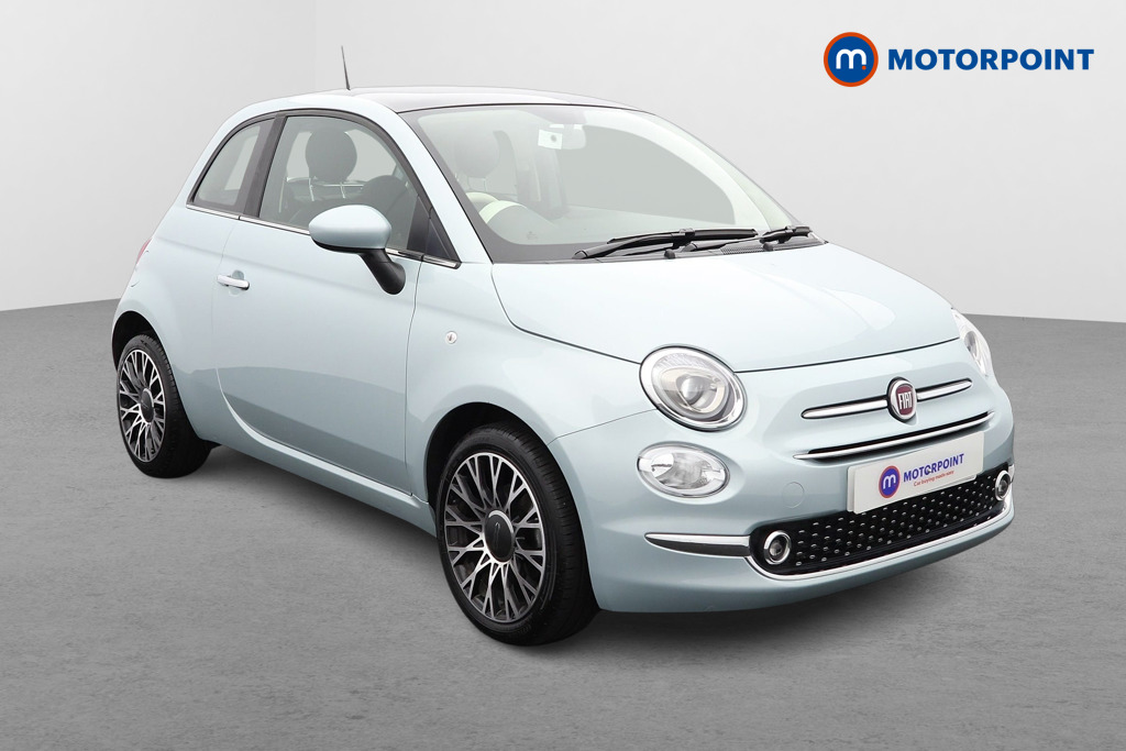 Fiat 500 TOP Manual Petrol-Electric Hybrid Hatchback - Stock Number (1555617) - Drivers side front corner