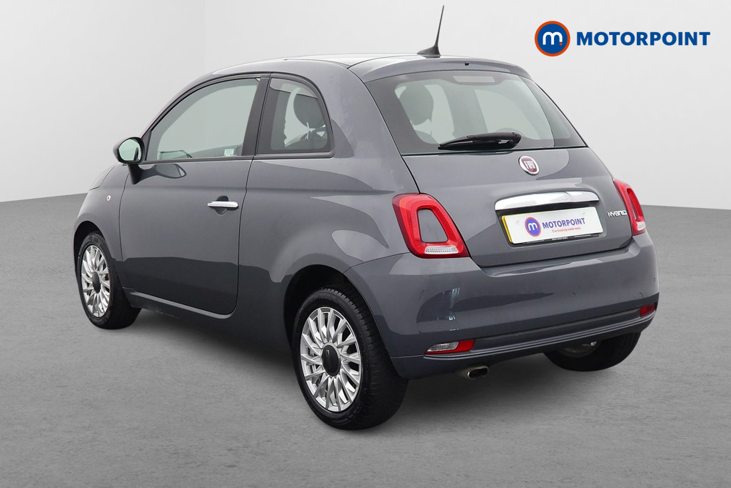 Fiat 500 Lounge Manual Petrol-Electric Hybrid Hatchback - Stock Number (1555852) - Passenger side rear corner