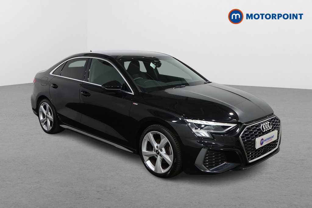 Audi A3 S Line Manual Petrol Saloon - Stock Number (1556020) - Drivers side front corner
