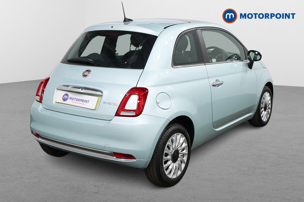Fiat 500 1.0 Mild Hybrid 3Dr Manual Petrol-Electric Hybrid Hatchback - Stock Number (1556280) - Drivers side rear corner