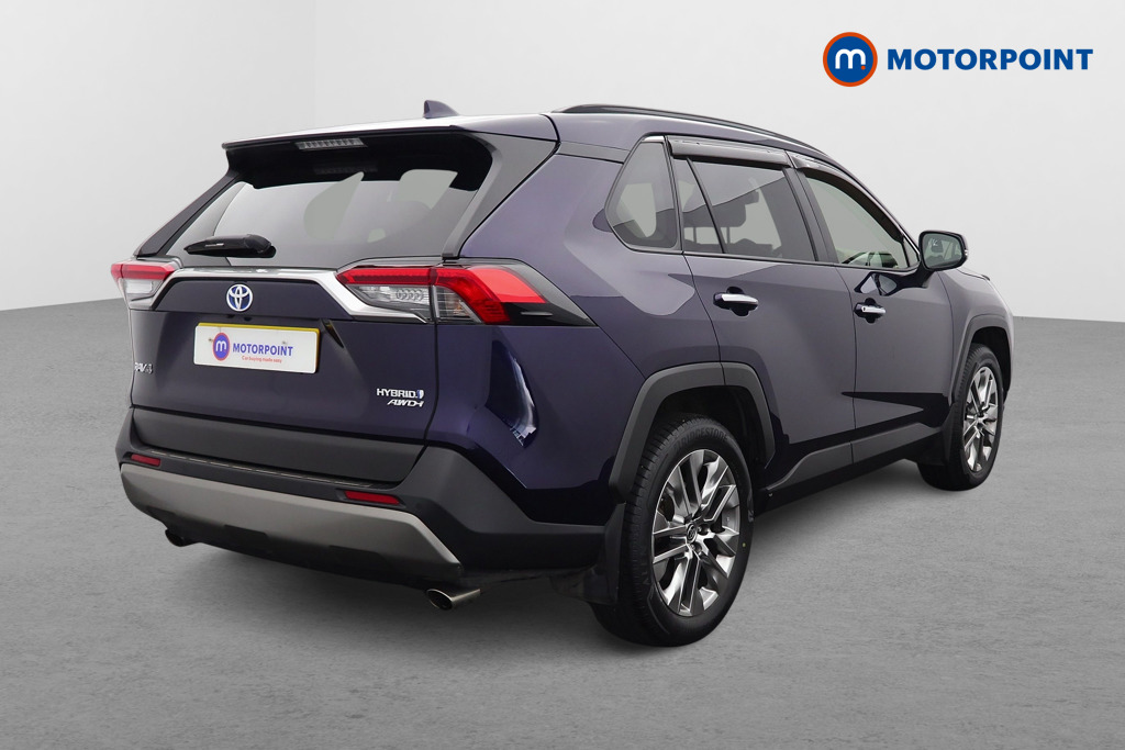 Toyota Rav4 Excel Automatic Petrol-Electric Hybrid SUV - Stock Number (1556384) - Drivers side rear corner
