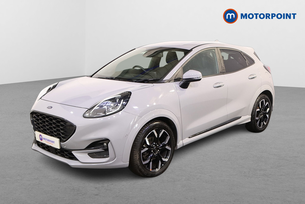 Ford Puma St-Line X Manual Petrol-Electric Hybrid SUV - Stock Number (1552492) - Passenger side front corner