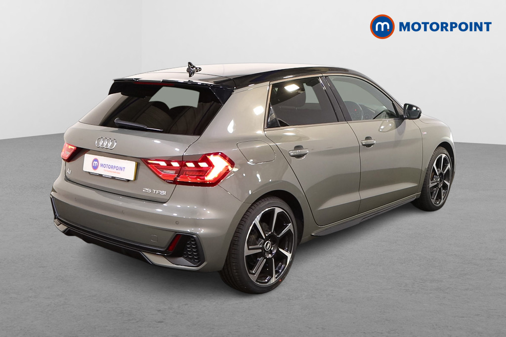 Audi A1 Black Edition Manual Petrol Hatchback - Stock Number (1552972) - Drivers side rear corner