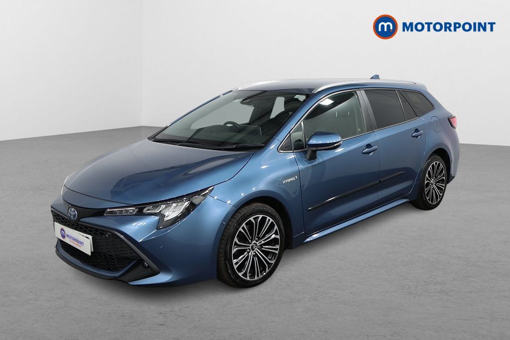 Toyota Corolla Design Automatic Petrol-Electric Hybrid Estate - Stock Number (1556569) - Passenger side front corner