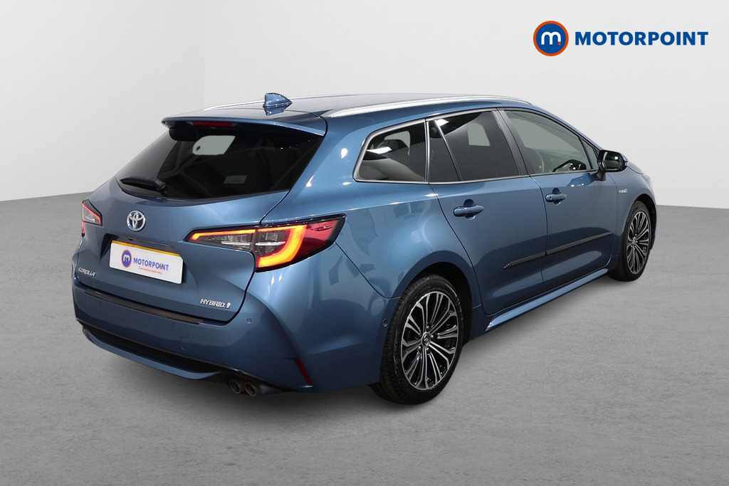 Toyota Corolla Design Automatic Petrol-Electric Hybrid Estate - Stock Number (1556569) - Drivers side rear corner