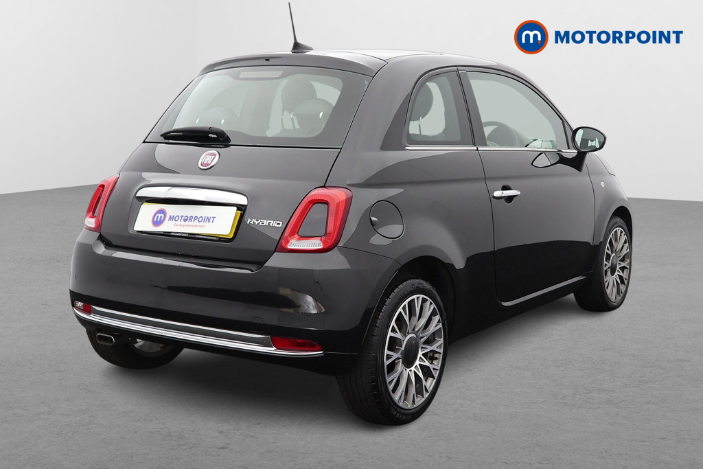 Fiat 500 Star Manual Petrol-Electric Hybrid Hatchback - Stock Number (1554872) - Drivers side rear corner