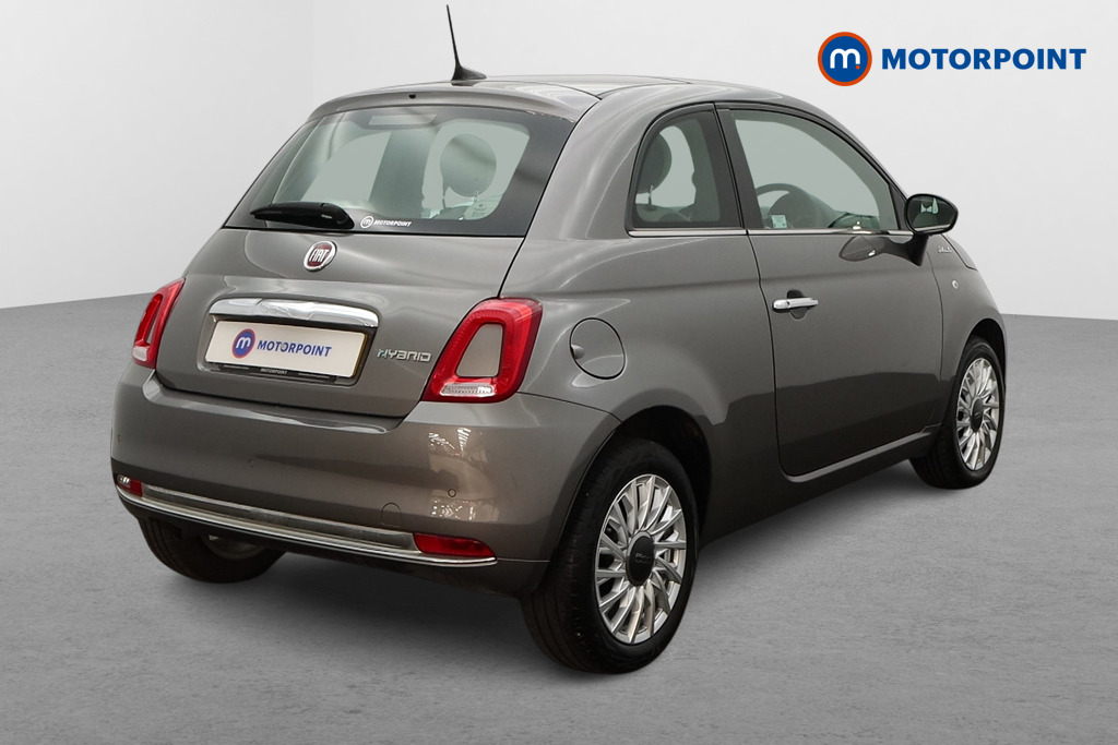 Fiat 500 Dolcevita Manual Petrol-Electric Hybrid Hatchback - Stock Number (1543131) - Drivers side rear corner
