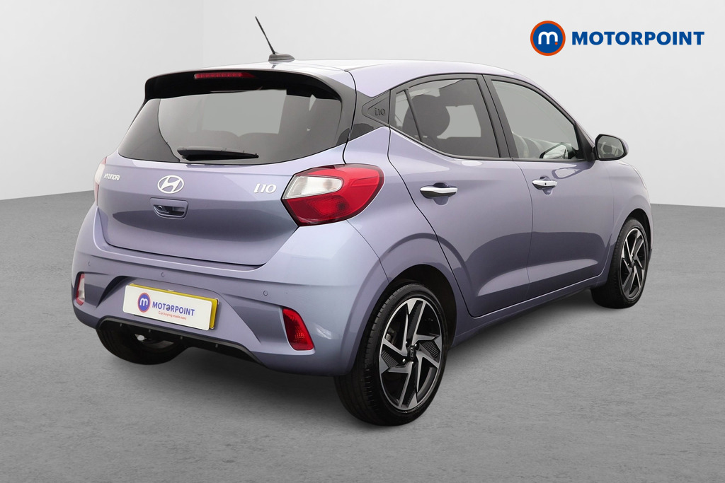 Hyundai I10 Premium Automatic Petrol Hatchback - Stock Number (1547308) - Drivers side rear corner