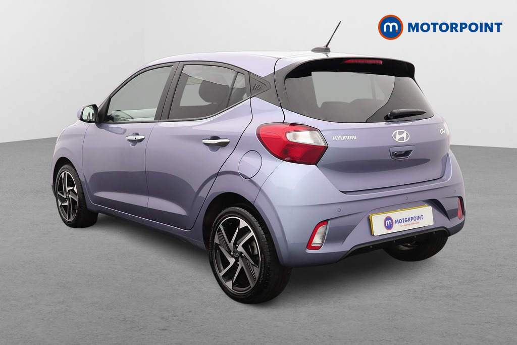 Hyundai I10 Premium Automatic Petrol Hatchback - Stock Number (1547308) - Passenger side rear corner