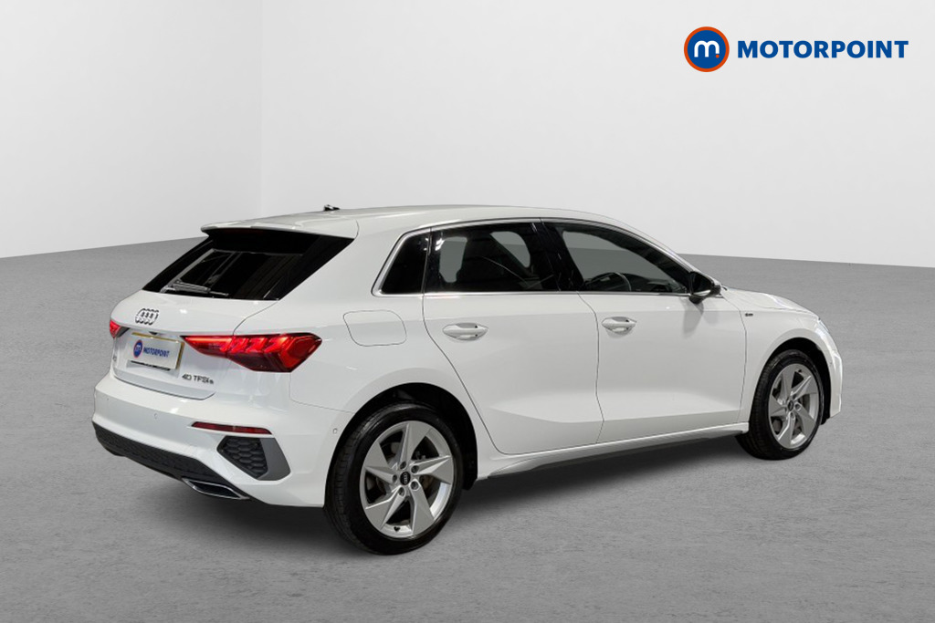 Audi A3 S Line Automatic Petrol Plug-In Hybrid Hatchback - Stock Number (1550573) - Drivers side rear corner