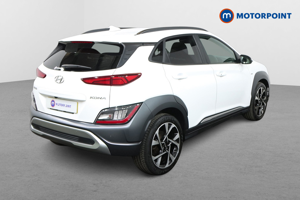 Hyundai Kona Premium Manual Petrol-Electric Hybrid SUV - Stock Number (1551152) - Drivers side rear corner
