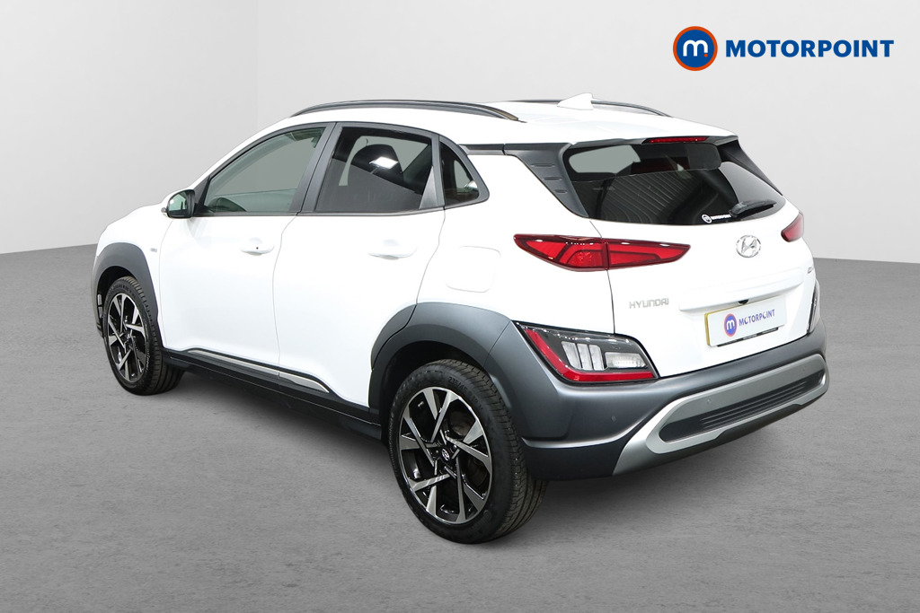 Hyundai Kona Premium Manual Petrol-Electric Hybrid SUV - Stock Number (1551152) - Passenger side rear corner