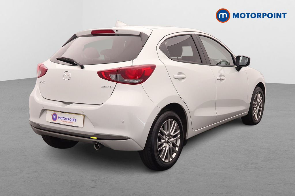 Mazda 2 Exclusive-Line Manual Petrol-Electric Hybrid Hatchback - Stock Number (1551239) - Drivers side rear corner
