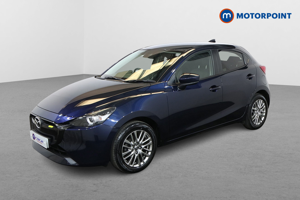 Mazda 2 Exclusive-Line Manual Petrol-Electric Hybrid Hatchback - Stock Number (1551245) - Passenger side front corner
