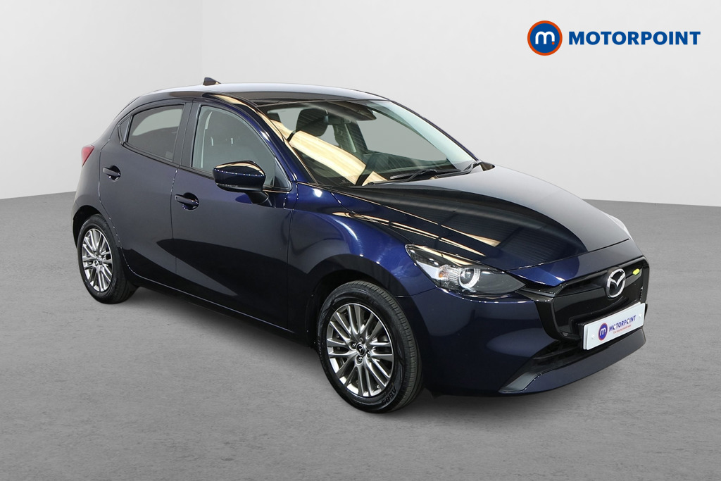 Mazda 2 Exclusive-Line Manual Petrol-Electric Hybrid Hatchback - Stock Number (1551245) - Drivers side front corner