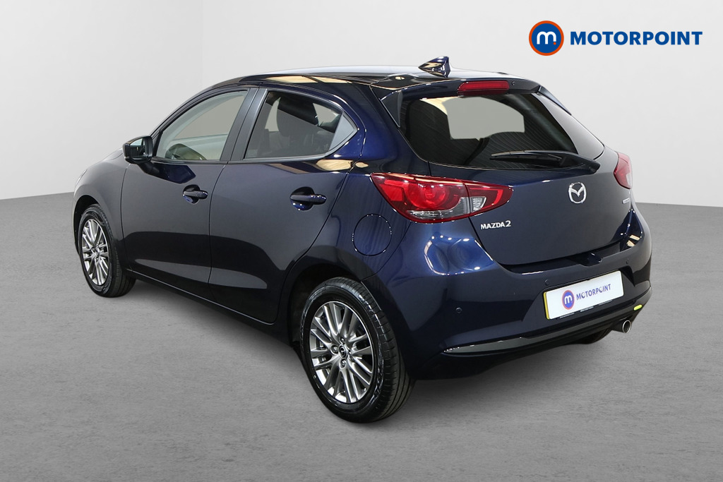 Mazda 2 Exclusive-Line Manual Petrol-Electric Hybrid Hatchback - Stock Number (1551245) - Passenger side rear corner