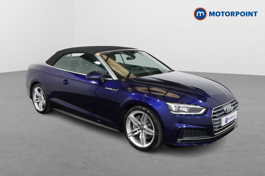 Audi A5 S Line Automatic Petrol Convertible - Stock Number (1551746) - Drivers side front corner