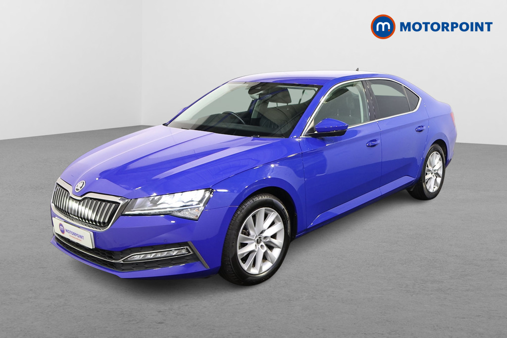 Skoda Superb Se Technology Automatic Petrol Plug-In Hybrid Hatchback - Stock Number (1552386) - Passenger side front corner