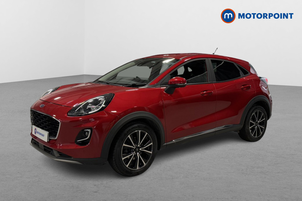 Ford Puma Titanium Manual Petrol-Electric Hybrid SUV - Stock Number (1552442) - Passenger side front corner