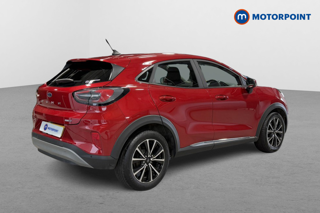 Ford Puma Titanium Manual Petrol-Electric Hybrid SUV - Stock Number (1552442) - Drivers side rear corner