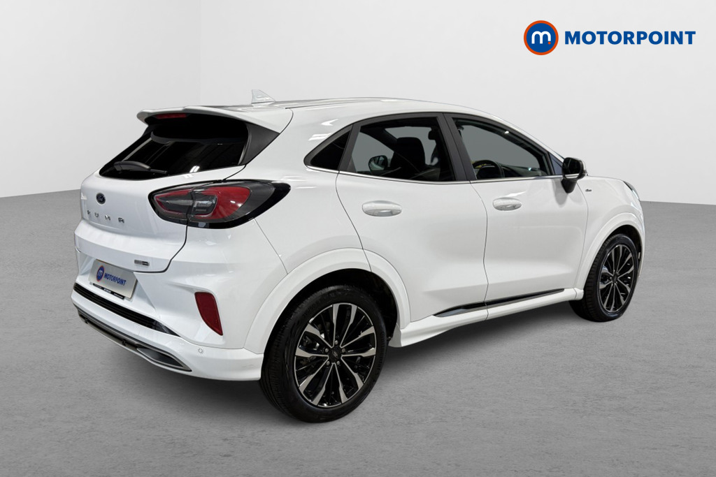 Ford Puma St-Line Vignale Manual Petrol-Electric Hybrid SUV - Stock Number (1552445) - Drivers side rear corner