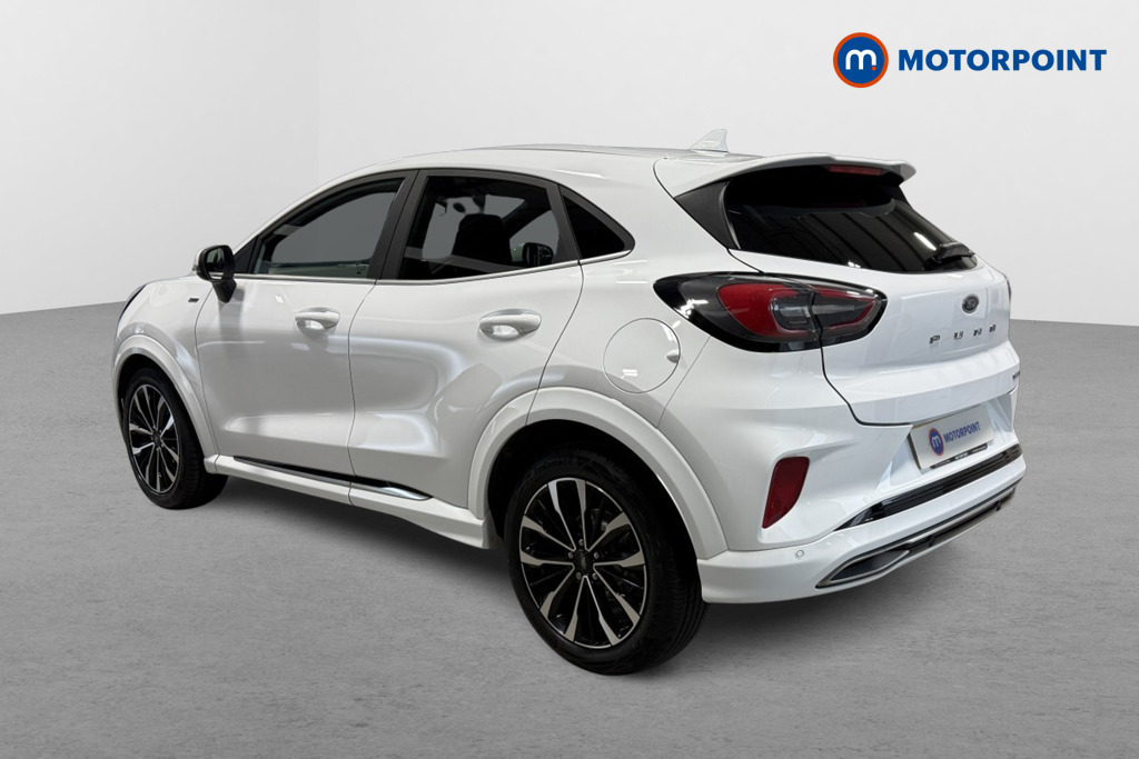 Ford Puma St-Line Vignale Manual Petrol-Electric Hybrid SUV - Stock Number (1552445) - Passenger side rear corner