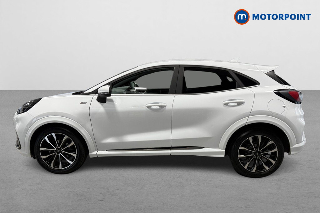 Ford Puma St-Line Vignale Manual Petrol-Electric Hybrid SUV - Stock Number (1552445) - Passenger side