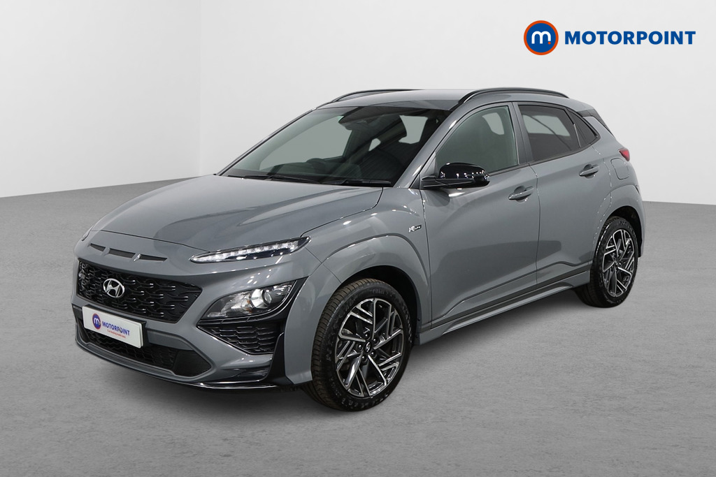 Hyundai Kona N Line Manual Petrol-Electric Hybrid SUV - Stock Number (1553645) - Passenger side front corner