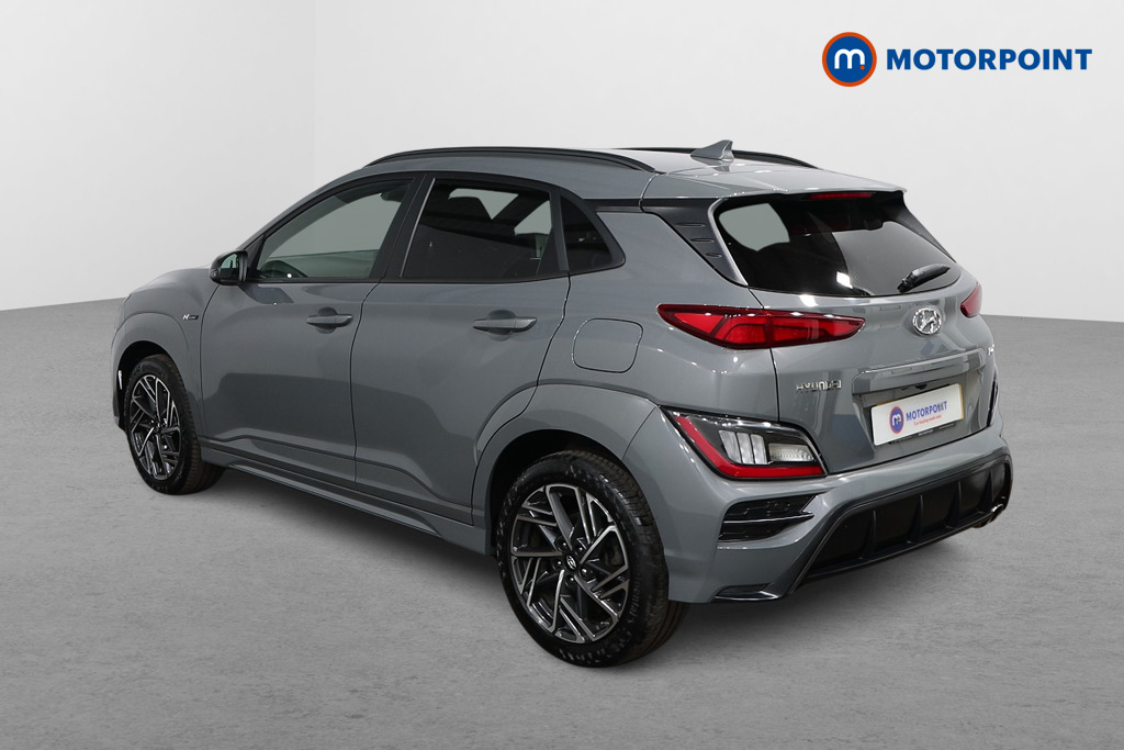 Hyundai Kona N Line Manual Petrol-Electric Hybrid SUV - Stock Number (1553645) - Passenger side rear corner