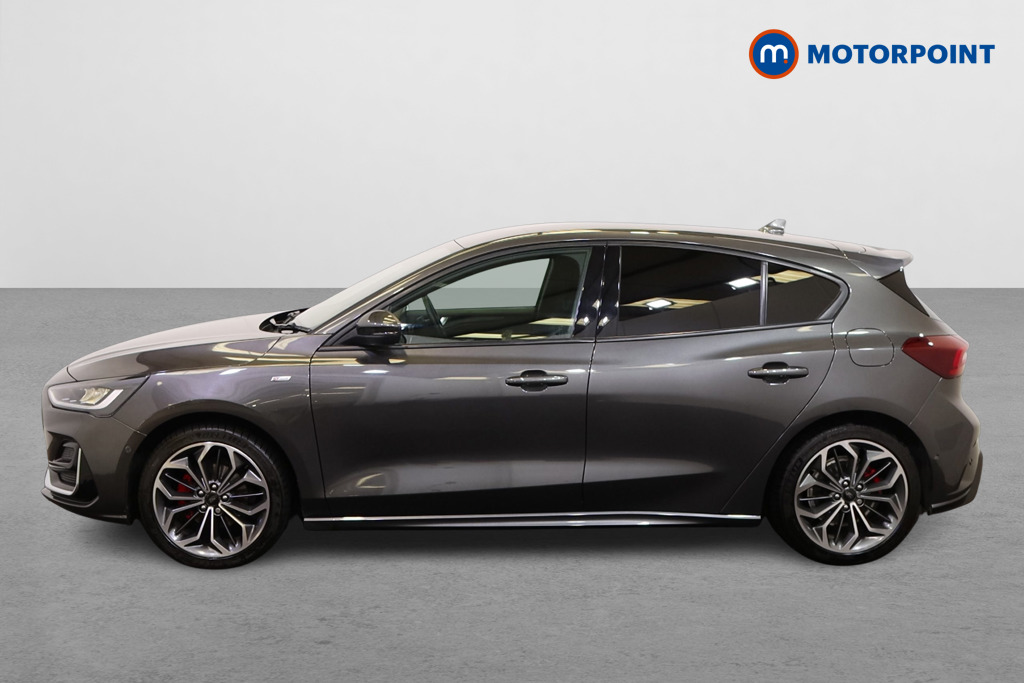 Ford Focus St-Line Vignale Manual Petrol-Electric Hybrid Hatchback - Stock Number (1553908) - Passenger side