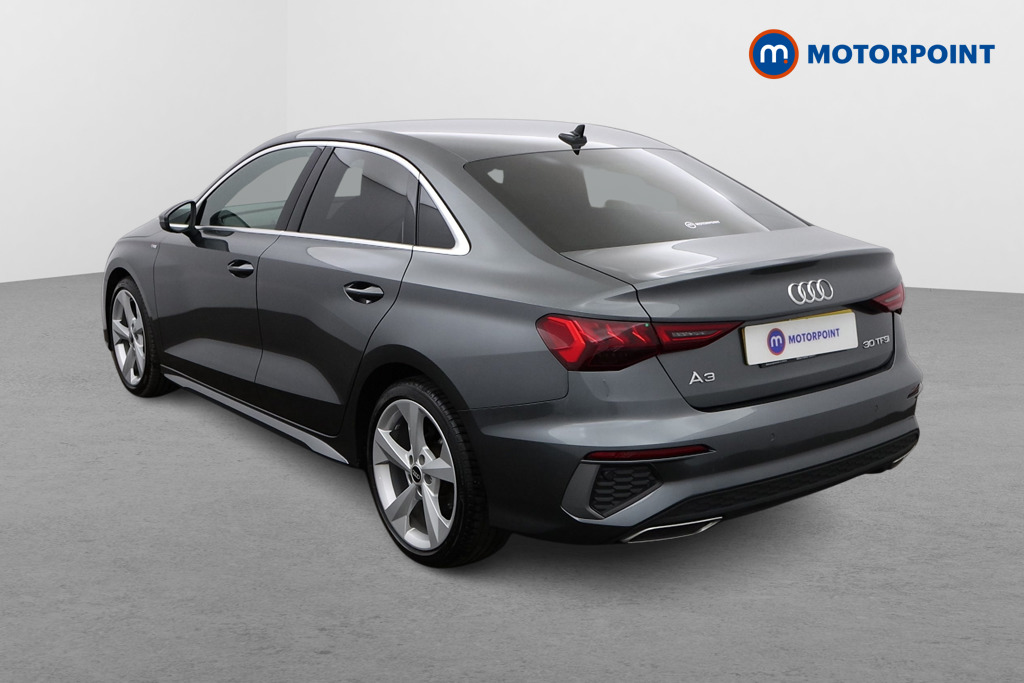 Audi A3 S Line Automatic Petrol Saloon - Stock Number (1553934) - Passenger side rear corner