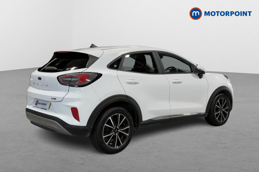 Ford Puma Titanium Manual Petrol-Electric Hybrid SUV - Stock Number (1554232) - Drivers side rear corner