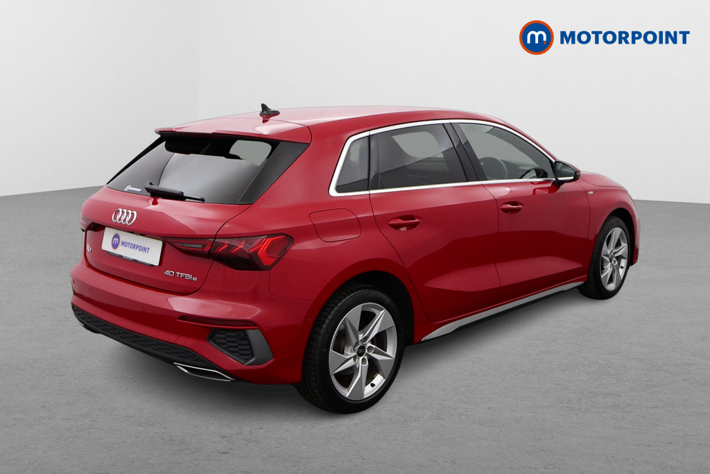 Audi A3 S Line Automatic Petrol Plug-In Hybrid Hatchback - Stock Number (1554293) - Drivers side rear corner