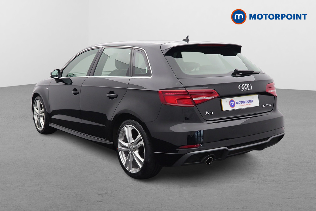 Audi A3 S Line Manual Petrol Hatchback - Stock Number (1555576) - Passenger side rear corner
