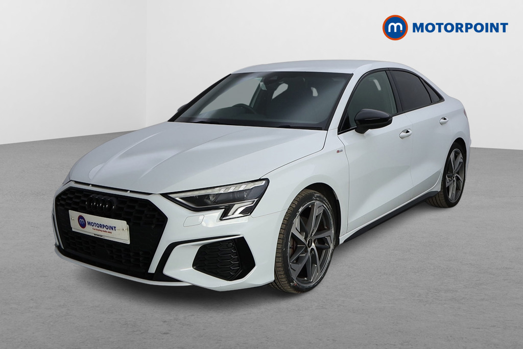 Audi A3 Black Edition Automatic Petrol Saloon - Stock Number (1556097) - Passenger side front corner