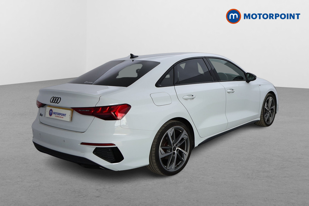 Audi A3 Black Edition Automatic Petrol Saloon - Stock Number (1556097) - Drivers side rear corner