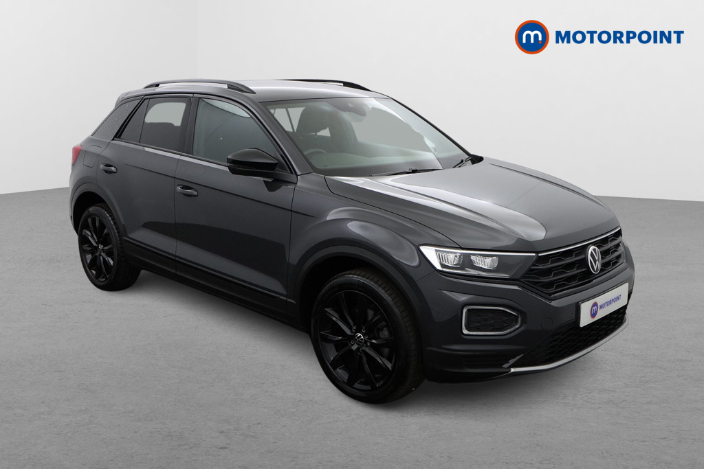 Volkswagen T-Roc Black Edition Automatic Petrol SUV - Stock Number (1556193) - Drivers side front corner