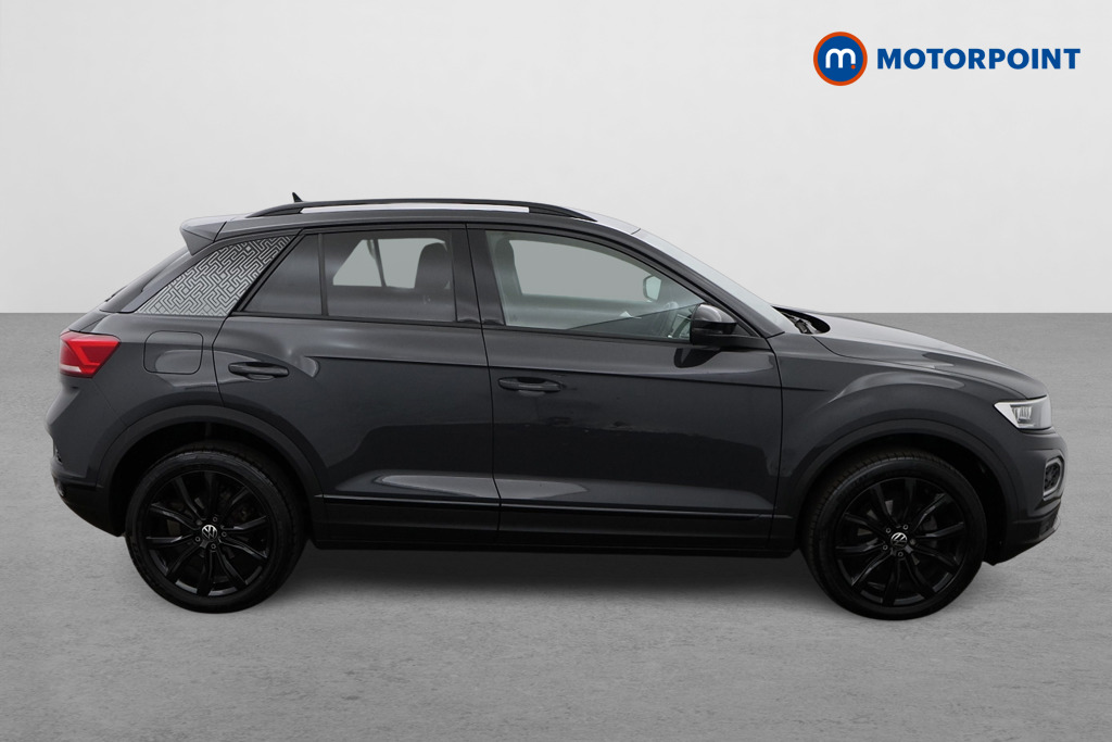 Volkswagen T-Roc Black Edition Automatic Petrol SUV - Stock Number (1556193) - Drivers side