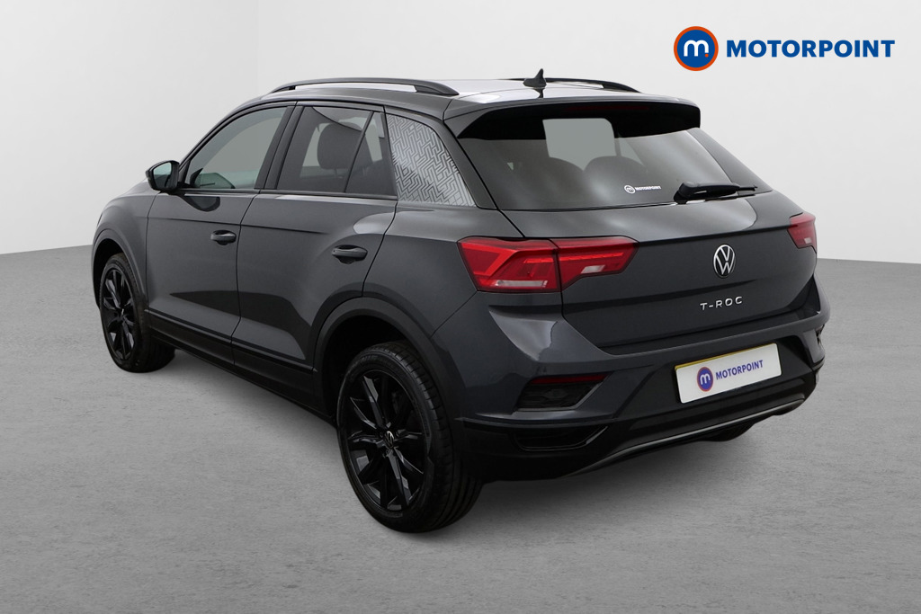 Volkswagen T-Roc Black Edition Automatic Petrol SUV - Stock Number (1556193) - Passenger side rear corner