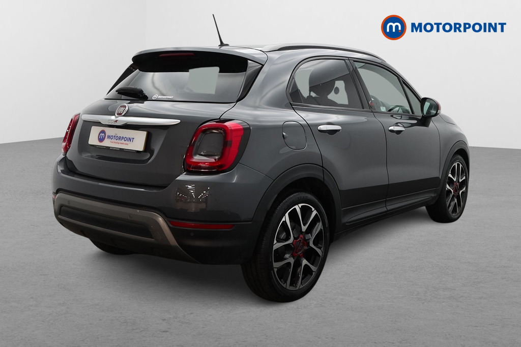 Fiat 500X RED Manual Petrol SUV - Stock Number (1536211) - Drivers side rear corner