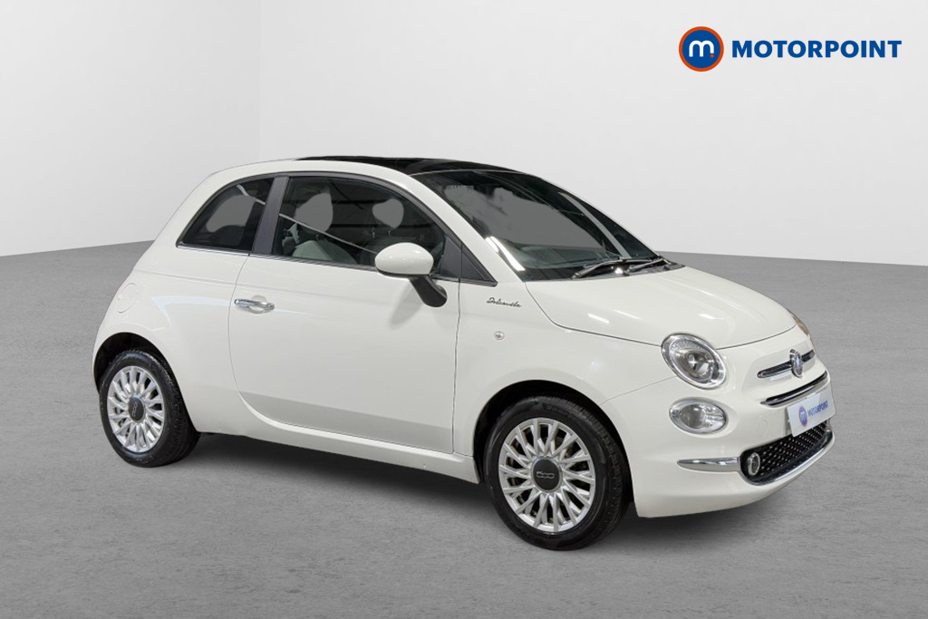 Fiat 500 Dolcevita Manual Petrol-Electric Hybrid Hatchback - Stock Number (1543116) - Drivers side front corner