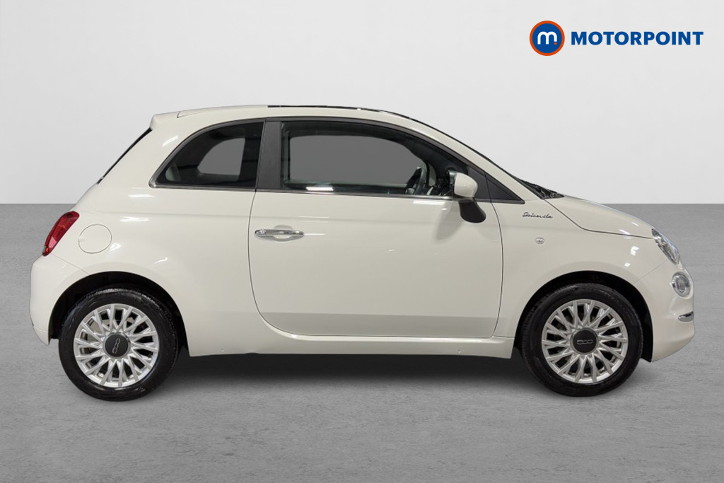 Fiat 500 Dolcevita Manual Petrol-Electric Hybrid Hatchback - Stock Number (1543116) - Drivers side