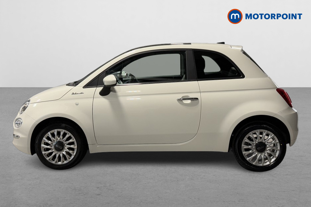 Fiat 500 Dolcevita Manual Petrol-Electric Hybrid Hatchback - Stock Number (1543116) - Passenger side