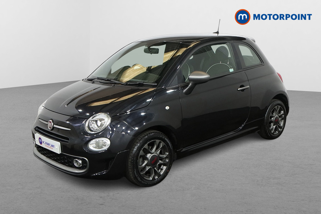 Fiat 500 Sport Manual Petrol-Electric Hybrid Hatchback - Stock Number (1549360) - Passenger side front corner